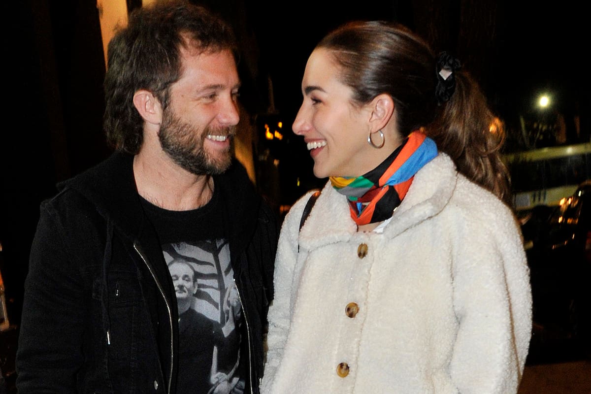 Thelma Fardin y Nico Riera en su primera salida pública