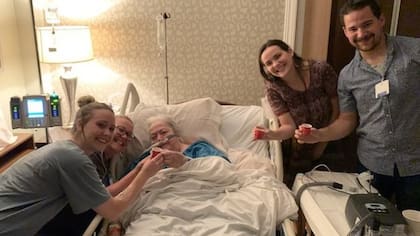 Theresa Meehan quería beber el licor Baileys con su familia cuando llegó al final de su vida