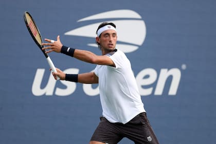 Thiago Agustin Tirante fue de mayor a menor (Photo by Mike Stobe / GETTY IMAGES NORTH AMERICA / Getty Images via AFP)