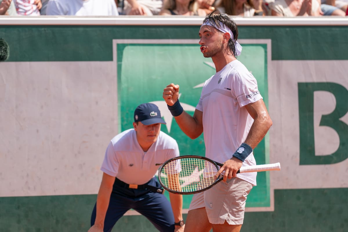 Thiago Agustín Tirante sigue con su gran año tenístico: avanzó a segunda ronda de Roland Garros