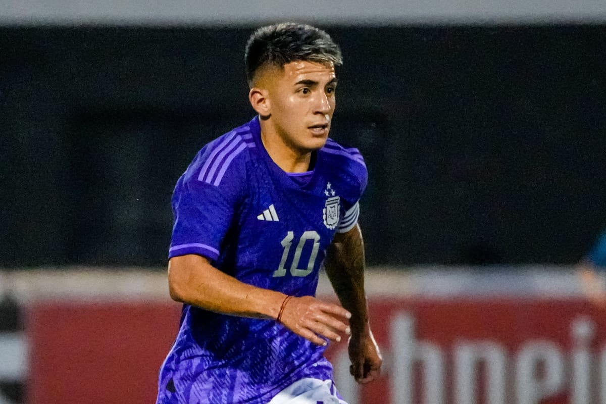 Thiago Almada es el capitán de la selección argentina Sub 23 que compite en el Preolímpico