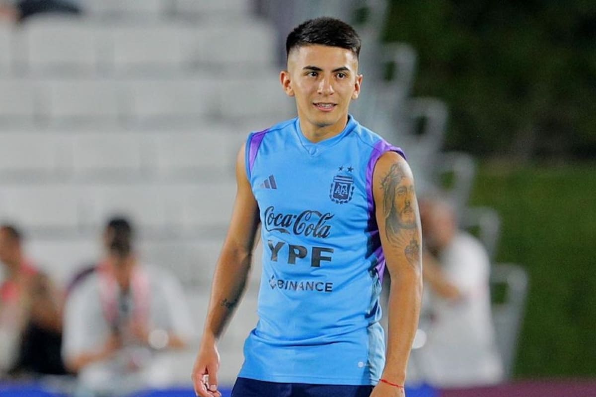 Thiago Almada es el capitán y la gran figura que tiene la selección argentina para el Preolímpico Sudamericano 2024