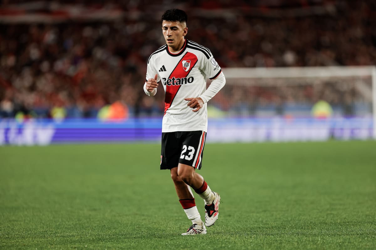 Thiago Almada sería titular en el encuentro de este sábado entre River y Huracán, por el Torneo Clausura 2026