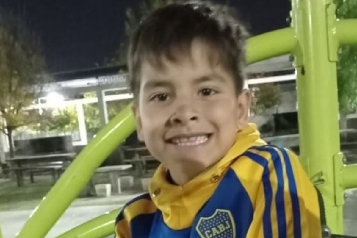 Thiago Correa tenía 7 años