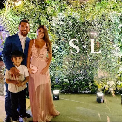 Thiago es el hijo más grande de Leo y Antonela