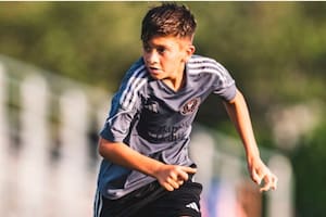 Thiago Messi viajó a Rosario con el Inter Miami y reveló a quién le dedica sus goles