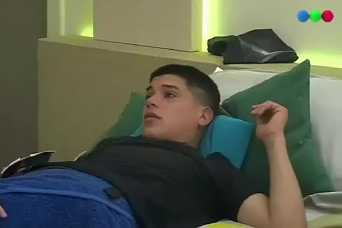 Thiago protagonizó una situación angustiante en la casa de Gran Hermano