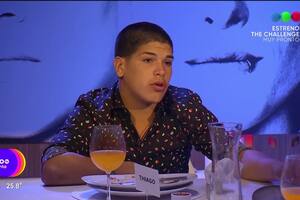 Thiago relató que su hermana sufrió violencia de género.