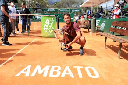 Thiago Tirante, campeón en Ecuador