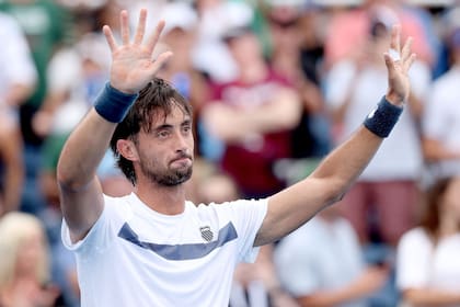 Thiago Tirante es el único argentino que sigue en carrera por el título en Cincinnati