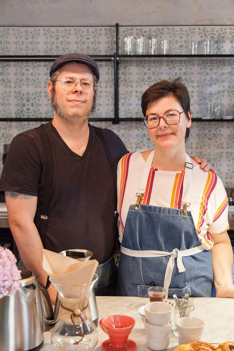 Thiago y Juliana, la pareja al frente de Albertine.