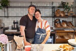 Thiago y Juliana, la pareja al frente de Albertine.