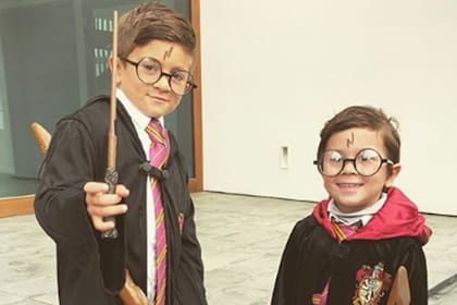 Thiago y Mateo, verdaderos magos de Harry Potter para el carnaval