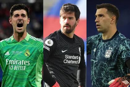 Thibaut Courtois, Alisson y Emiliano Martínez son favoritos al Guante de Oro del Mundial Qatar 2022
