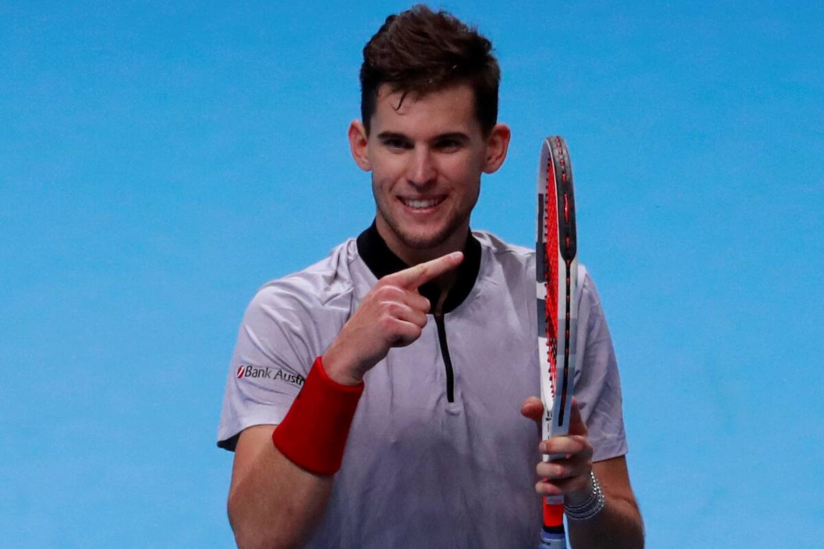 Thiem le dio una mano a Federer y derrotó a Nishikori