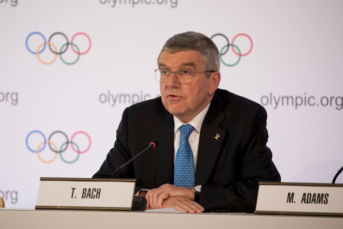 Thomas Bach, presidente del Comité Olimpico Internacional.