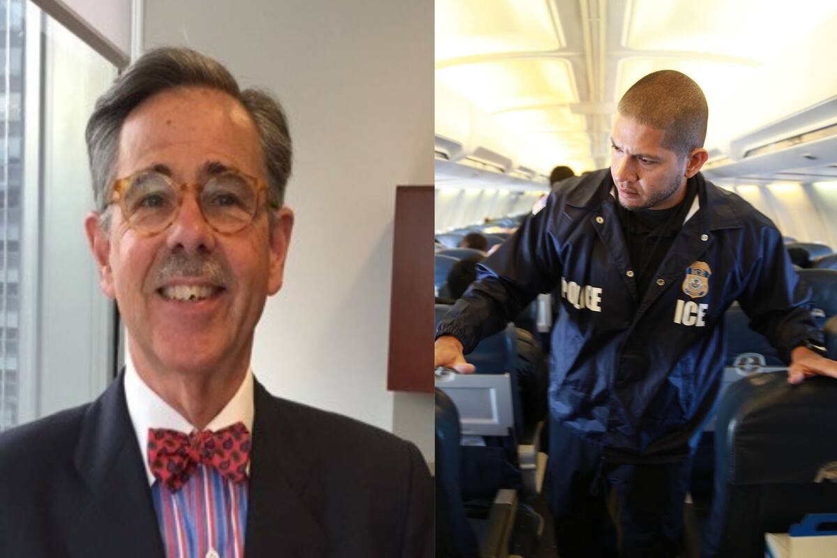 Thomas Cartwright rastrea los vuelos de deportación del ICE en Estados Unidos