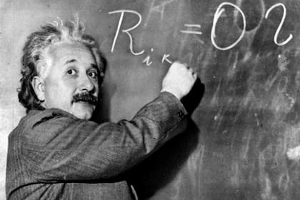El científico alemán Albert Einstein