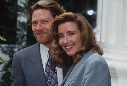 Thompson confesó décadas después que era completamente ajena a las infidelidades de Branagh