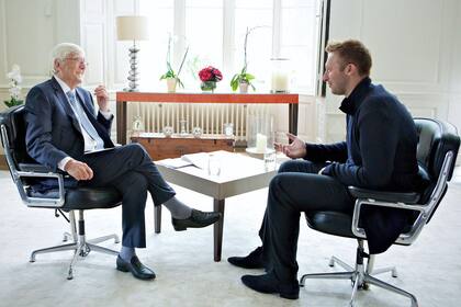 Thorpe, durante la entrevista con la TV australiana