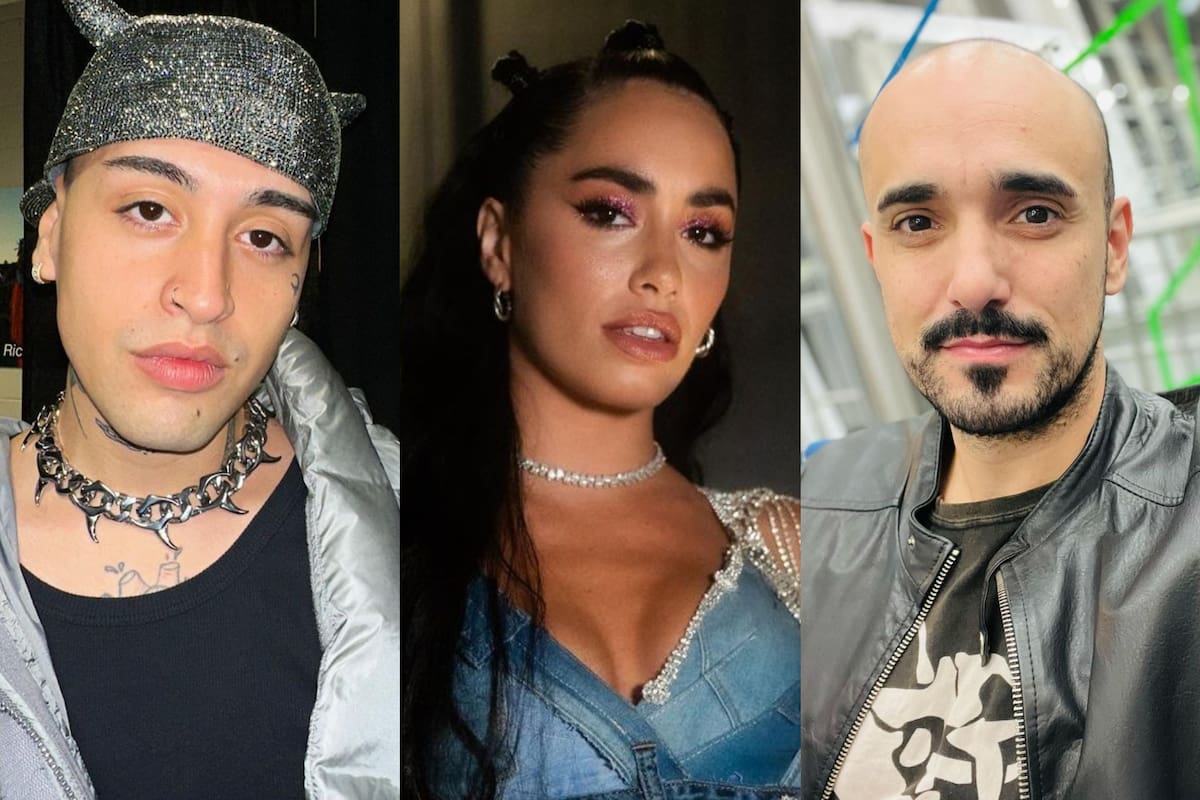 Tiago PZK, Lali y Abel Pintos dirán presente en la nueva edición del America Rockstars (Foto: Instagram @tiagopzk / @lali / @abelpintos)