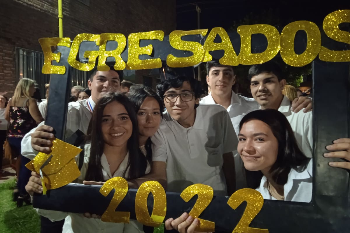 Tiago terminó el secundario en diciembre pasado (foto)