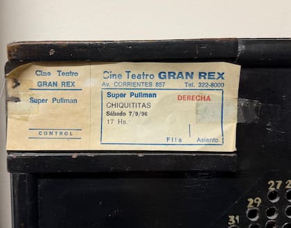 Ticket para ver Chiquitas, uno de los tanques de Cris Morena, en el Gran Rex