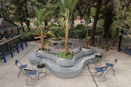 Tiempo de brunchear al aire libre en AVG Electric café