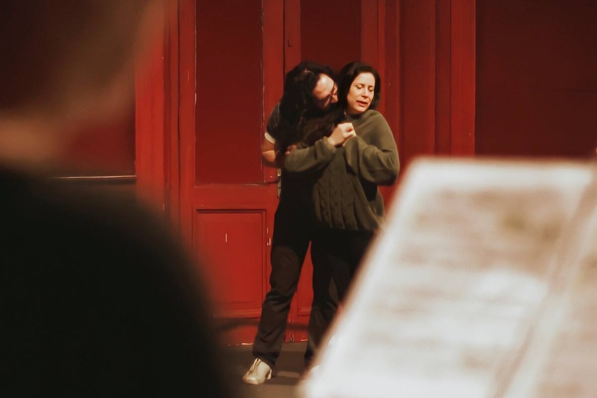 Tiempo de descuento para el estreno de "Il Martirio Di Santa Teodosia", con los cantantes Víctor Muñoz y Patricia Deleo