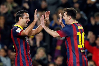 Xavi Hernández y Lionel Messi, una sociedad dorada que podría volver a juntarse en Barcelona, ahora con el primero como DT y el segundo en su última etapa como futbolista