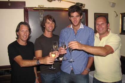 Tiempos mejores con el equipo de Delpo completo