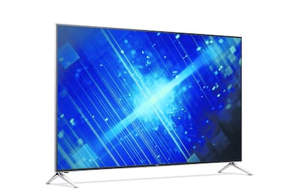 Tiene 65" y un delgado panel de LED