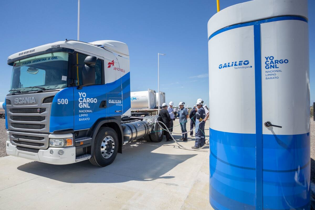 Tiene instalado un sistema para mantener el gas a -160ºC