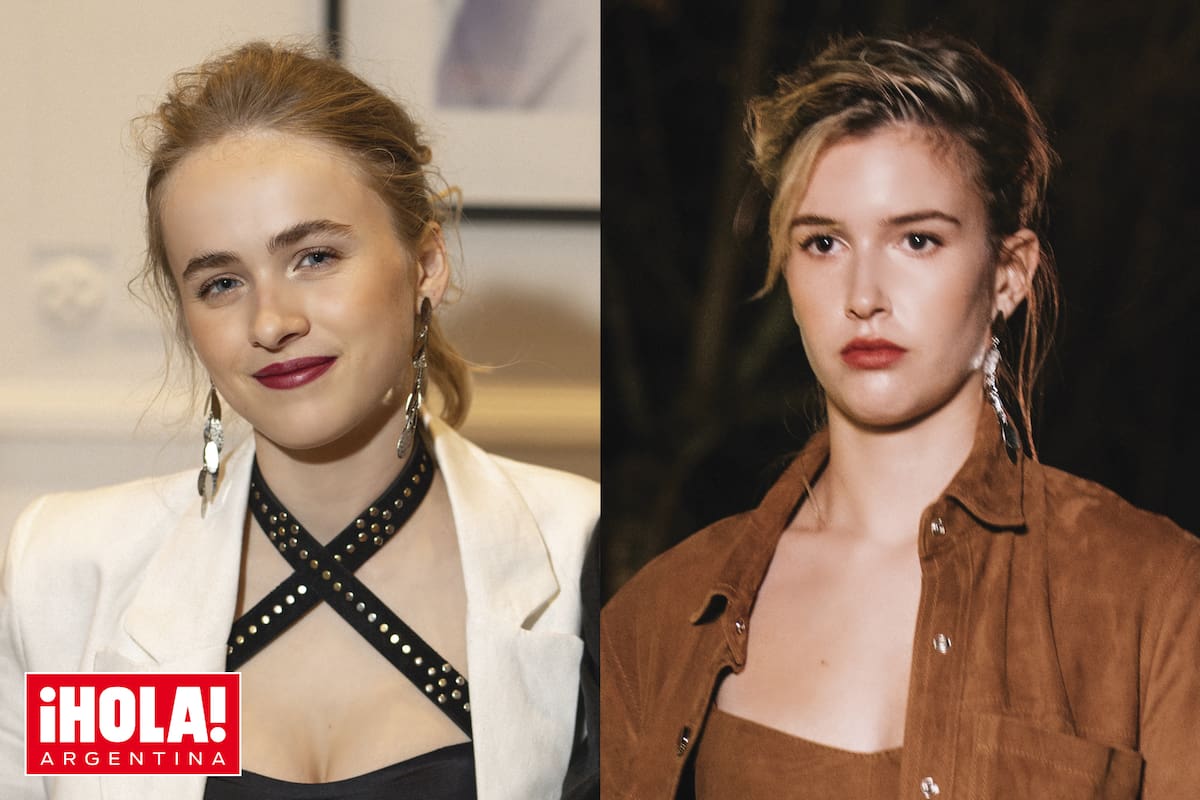 Tienen 16 y 14 años y heredaron el amor por el mundo de la moda de sus madres