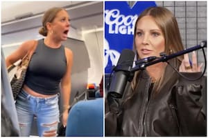 Tiffany Gomas, la mujer del avión, habló de lo que sucedió en un podcast