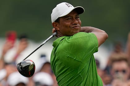 Tiger Woods, el segundo máximo ganador del Masters de Augusta, participa por vigésima quinta vez del torneo