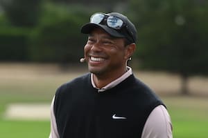 Tiger Woods, en una de las últimas apariciones públicas, en su condición de anfitrión en Pebble Beach