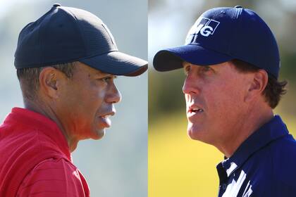 Tiger Woods y Phil Mickelson... frente a frente