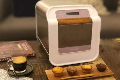 Tigout es una máquina inspirada en las cápsulas de café que permite tener pastelería fresca en la mesa en menos de 12 minutos