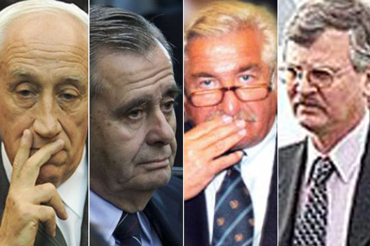 Tigre Acosta, Antonio Pernías; Adolfo Donda y Ricardo Cavallo