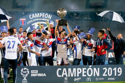 Tigre fue campeón de la última Copa Superliga, hoy amenazada por el coronavirus
