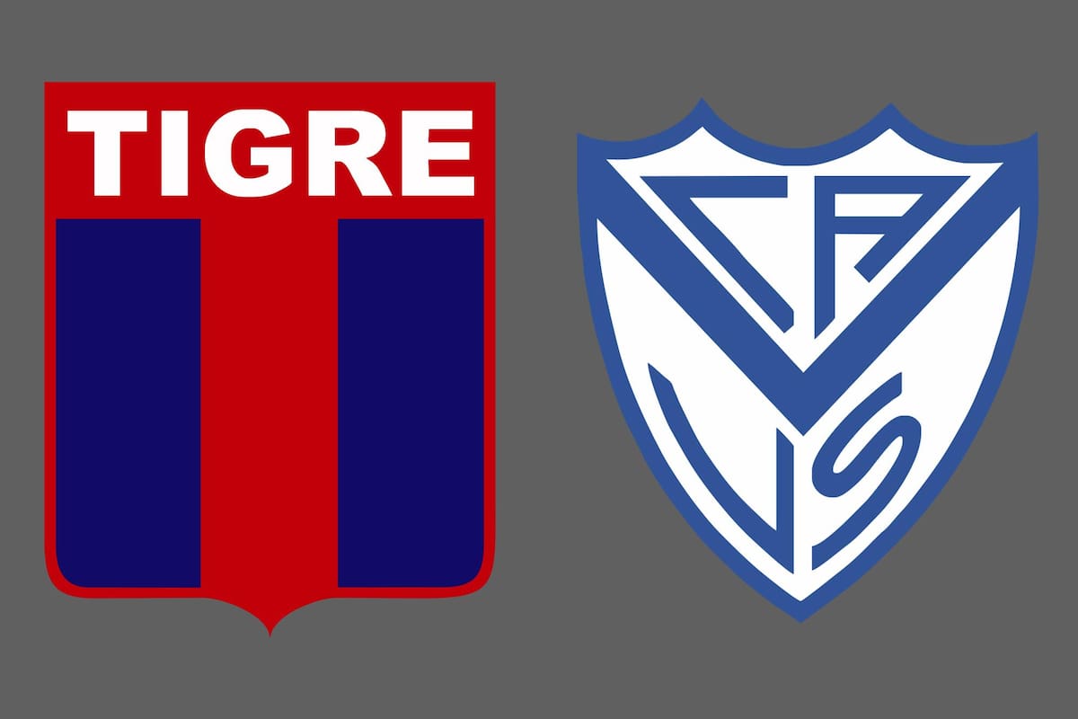Tigre y Vélez Sarsfield disputaron uno de los encuentros de la jornada del fútbol argentino