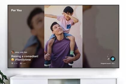 TikTok se podrá descargar en los modelos de televisores Samsung lanzados desde 2018