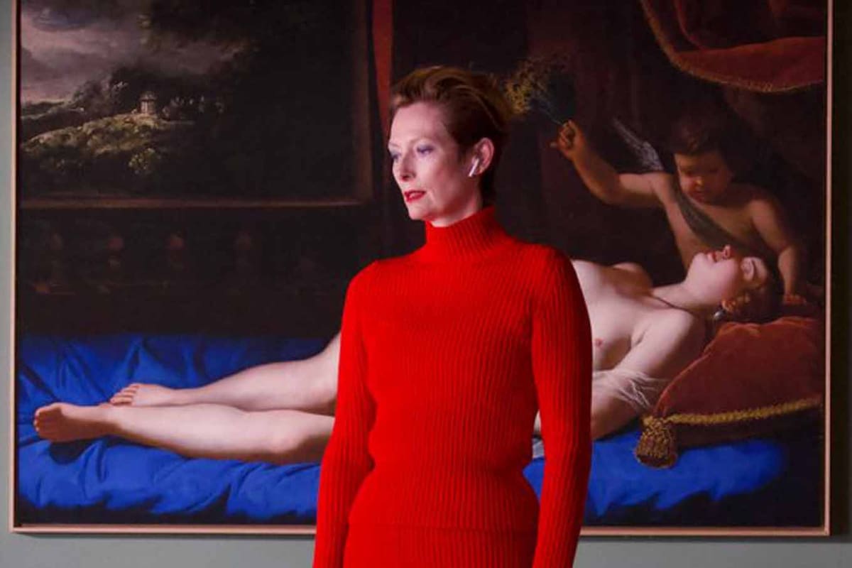 Tilda Swinton en La voz humana