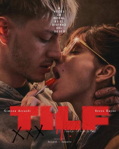 TILF, la ficción vertical protagonizada por Gimena Accardi y Seven Kayne