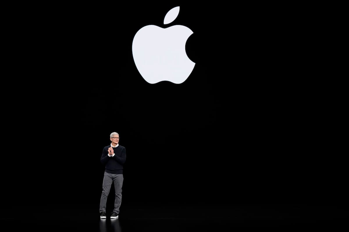 Tim Cook durante la presentación de Apple Arcade