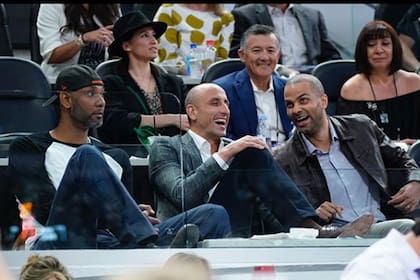 Tim Duncan, Manu Ginóbili y Tony Parker, el legendario Big Three de San Antonio Spurs