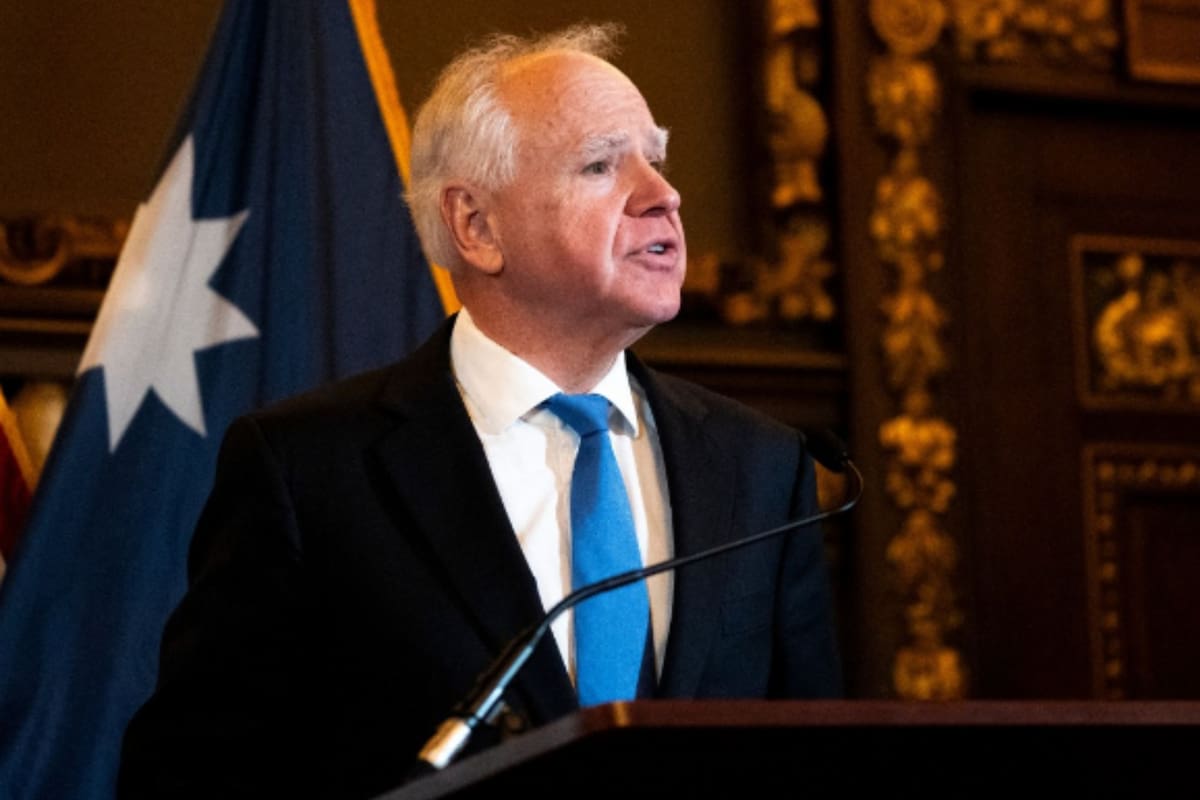 Tim Walz se retira de la carrera por el gobierno de Minnesota (IG @cdn37)