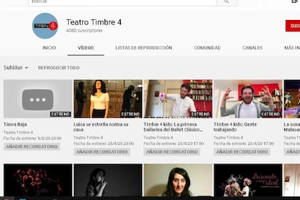 Timbre 4, la primera sala que subió a la Red parte de su extenso archivo