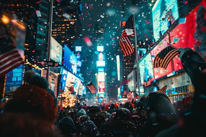 Times Square realizará un gran espectáculo de Año Nuevo con actuaciones en vivo en dos escenarios (Archivo)